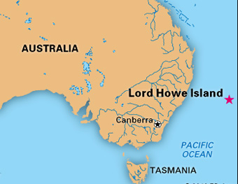 lord howe map